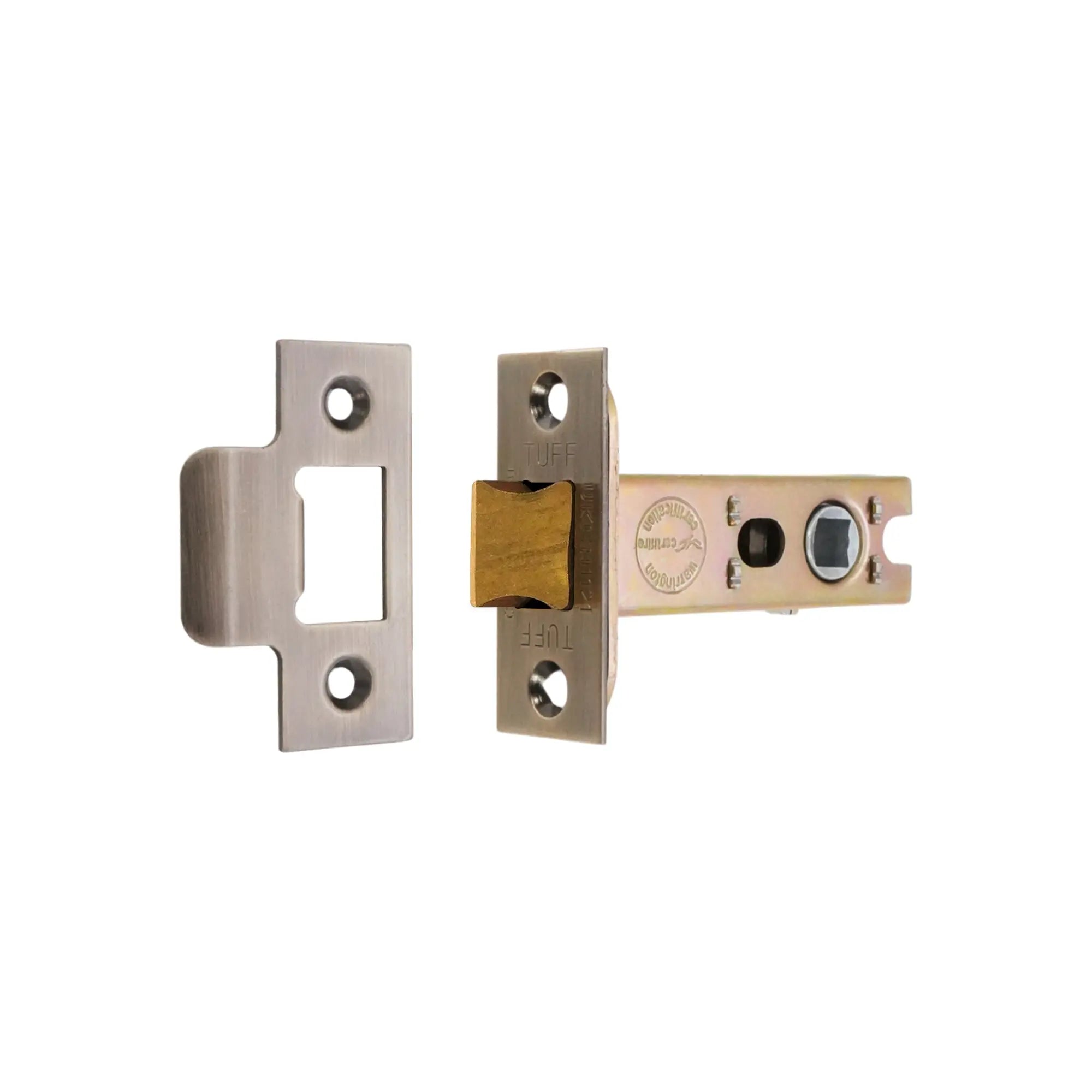 3" H/D Tubular Latch CE - Aged Brass Spira