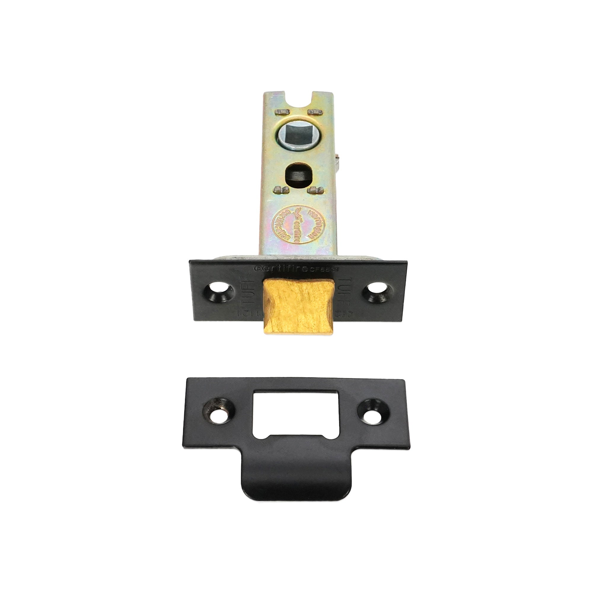 3" H/D Tubular Latch CE - Matt Black