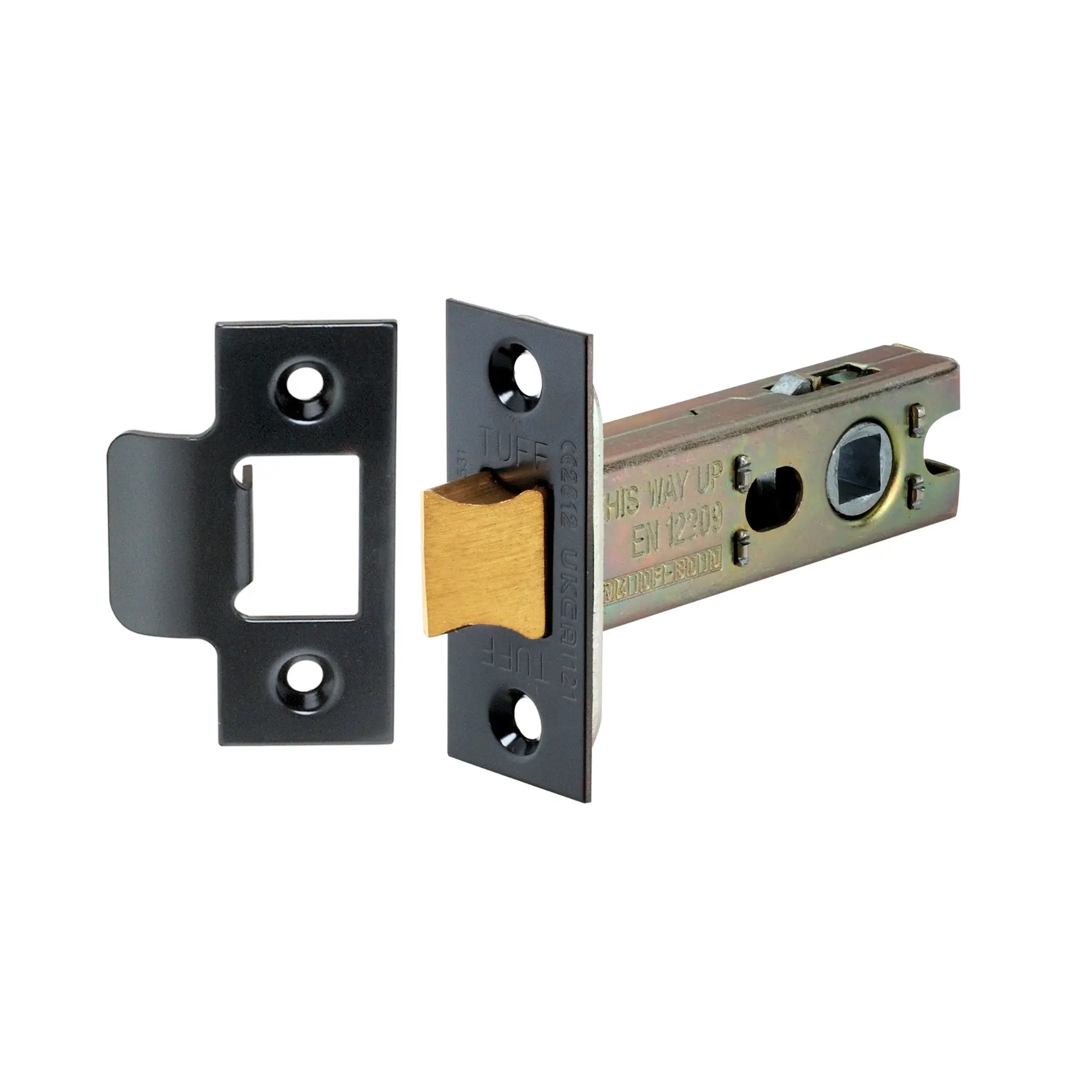 3" H/D Tubular Latch CE - Gunmetal Grey Spira