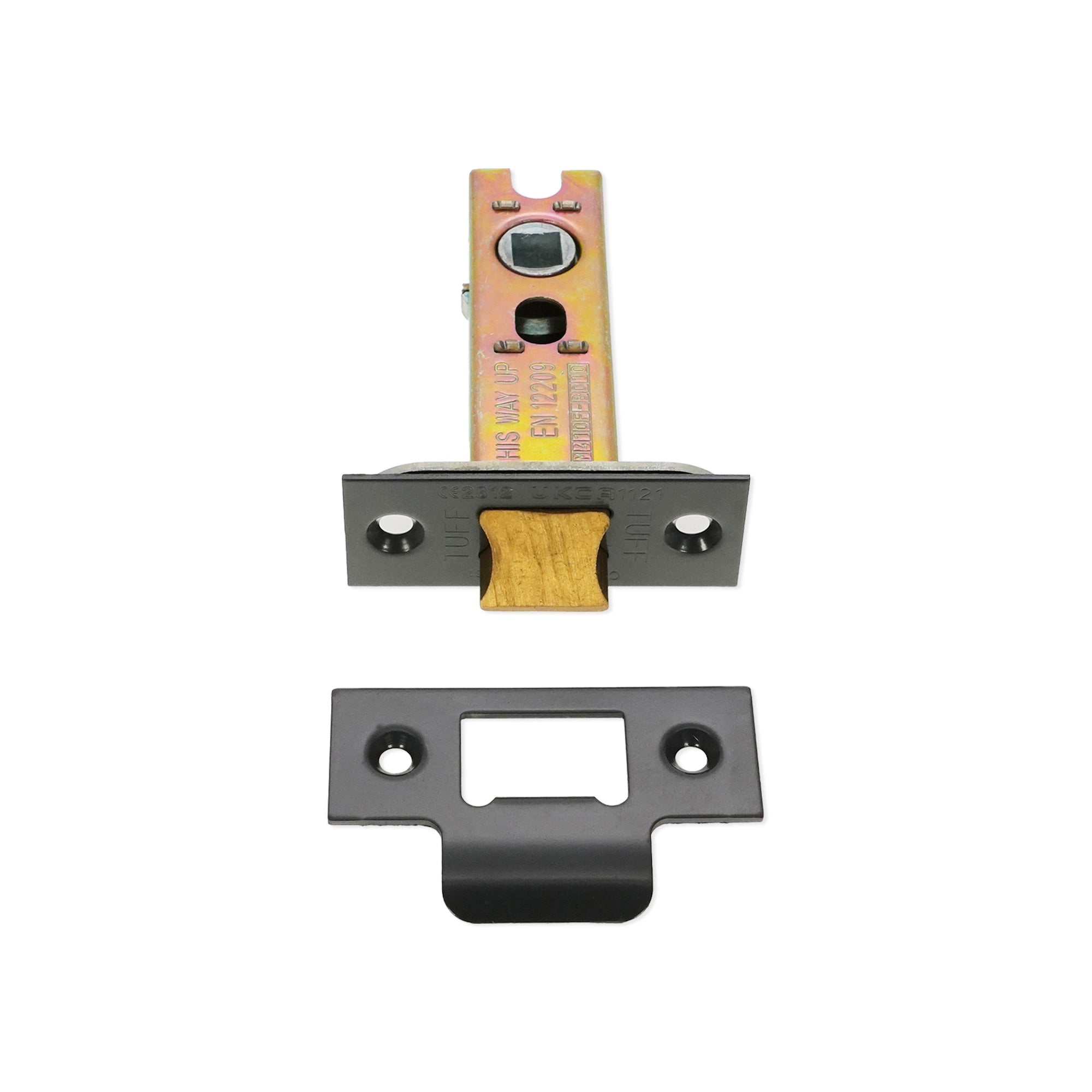 3" H/D Tubular Latch CE - Gunmetal Grey