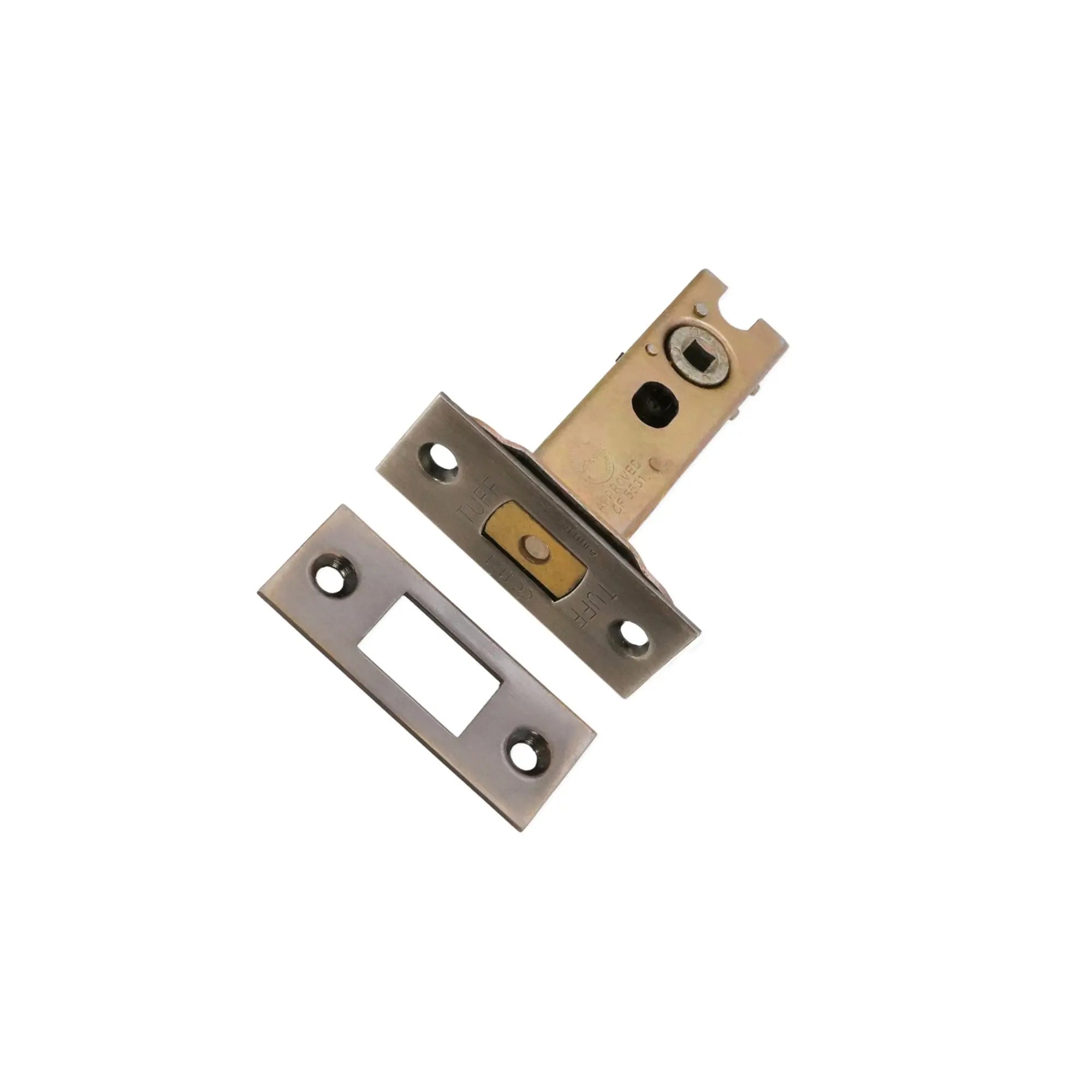 3" Tubular Dead Bolt - Aged Brass Spira