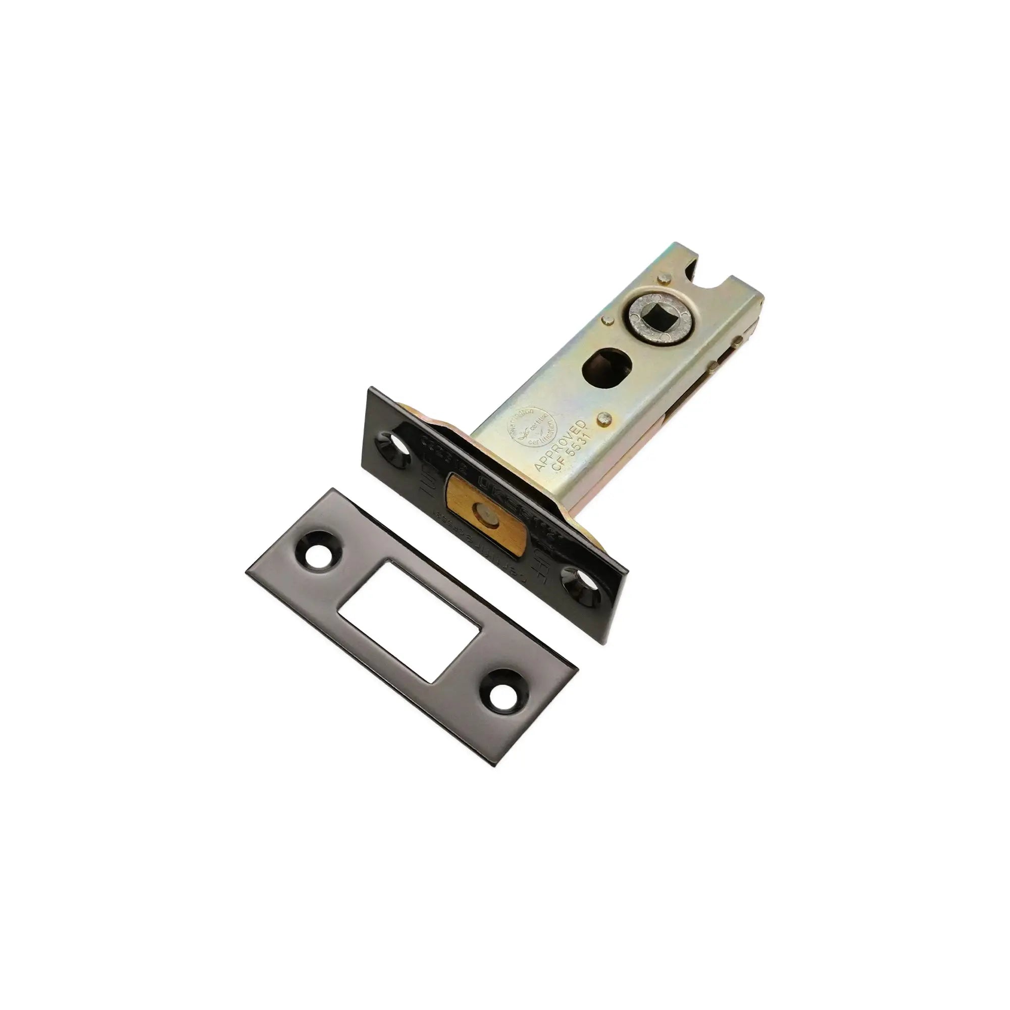 3" Tubular Dead Bolt - Black Nickel Spira