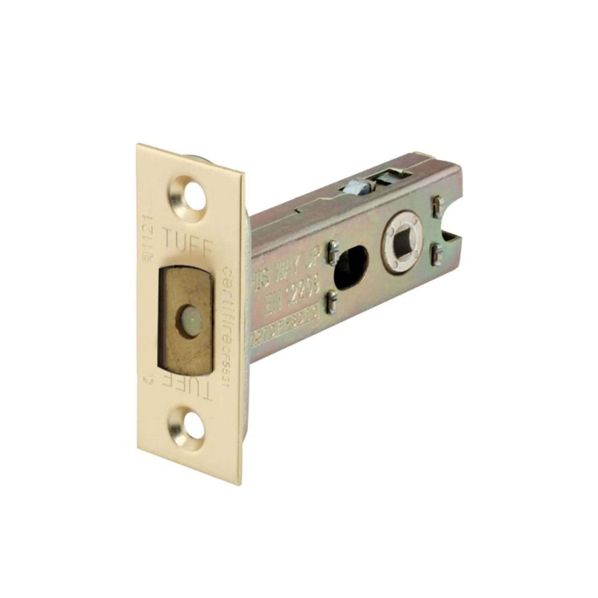3" Tubular Dead Bolt - Satin Brass Spira