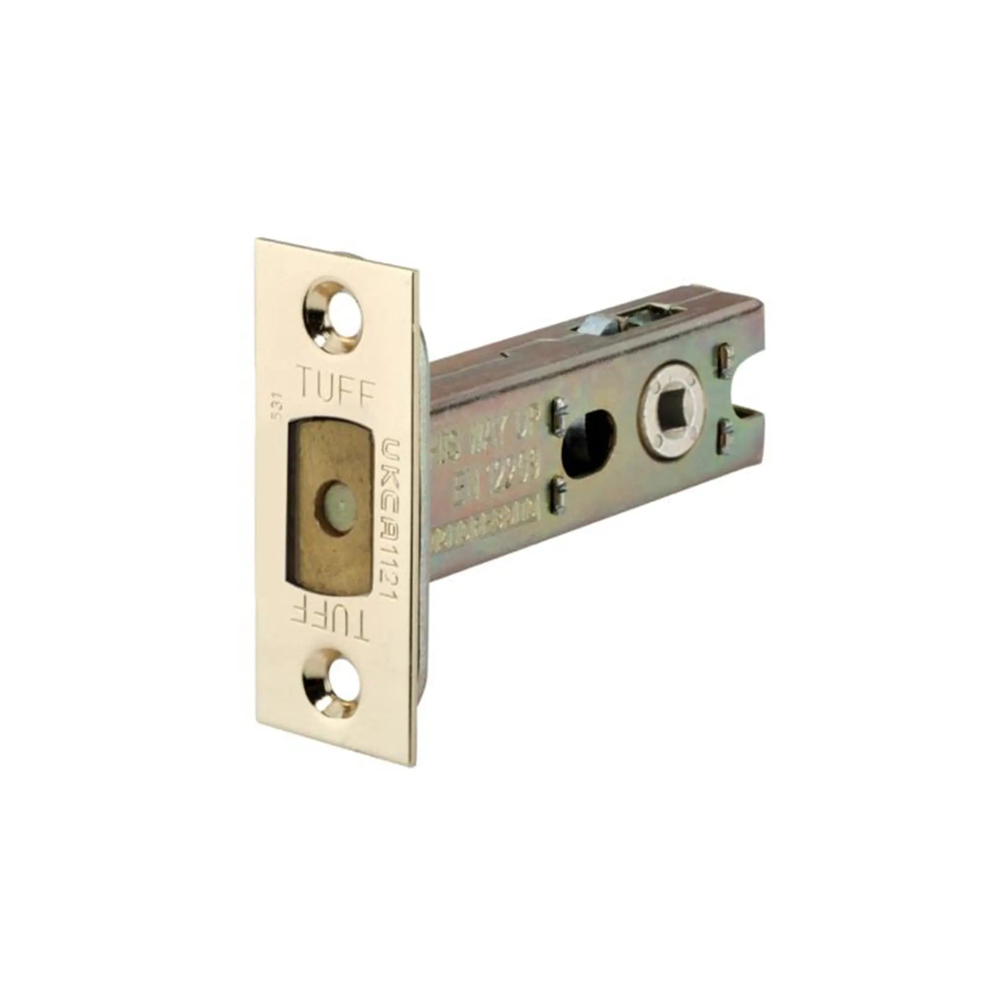 4" Tubular Dead Bolt - Electro Brass Spira