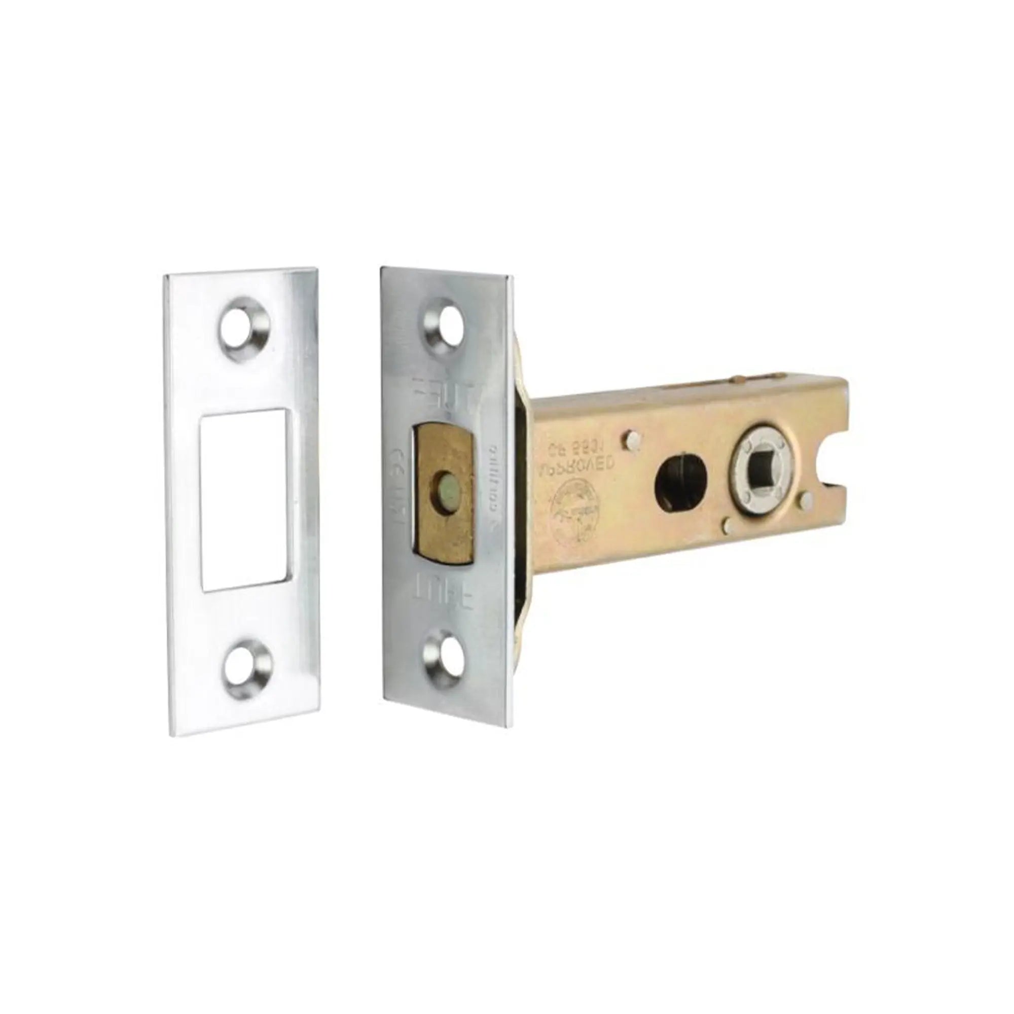 4" Tubular Dead Bolt - Polished Chrome Spira