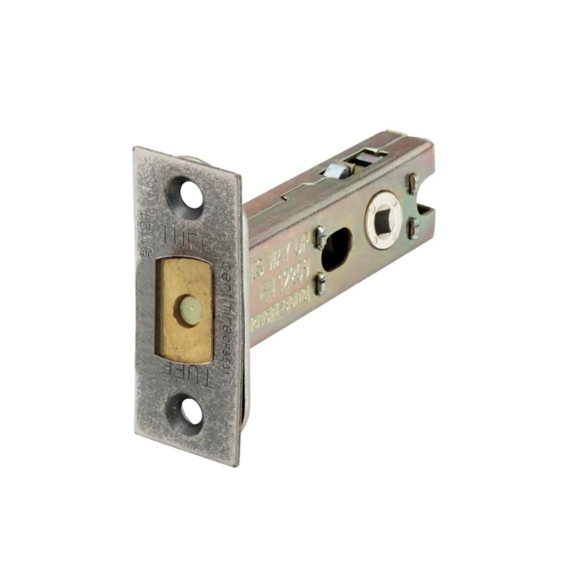 4" Tubular Dead Bolt - Pewter Spira
