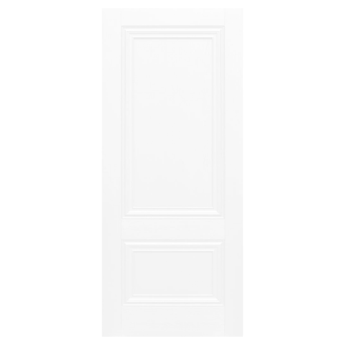 Lyon Laminate White prefinished solid 2 Panel Internal Door PM Mendes