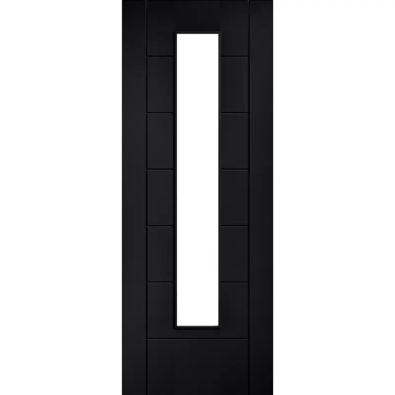 Laminate Linear 7P Glazed Pre-finished Black