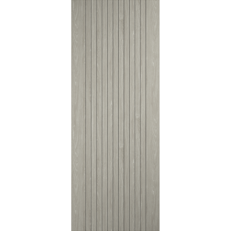 Laminate Sydney Pre-finished Light Grey Laminate Fire Door