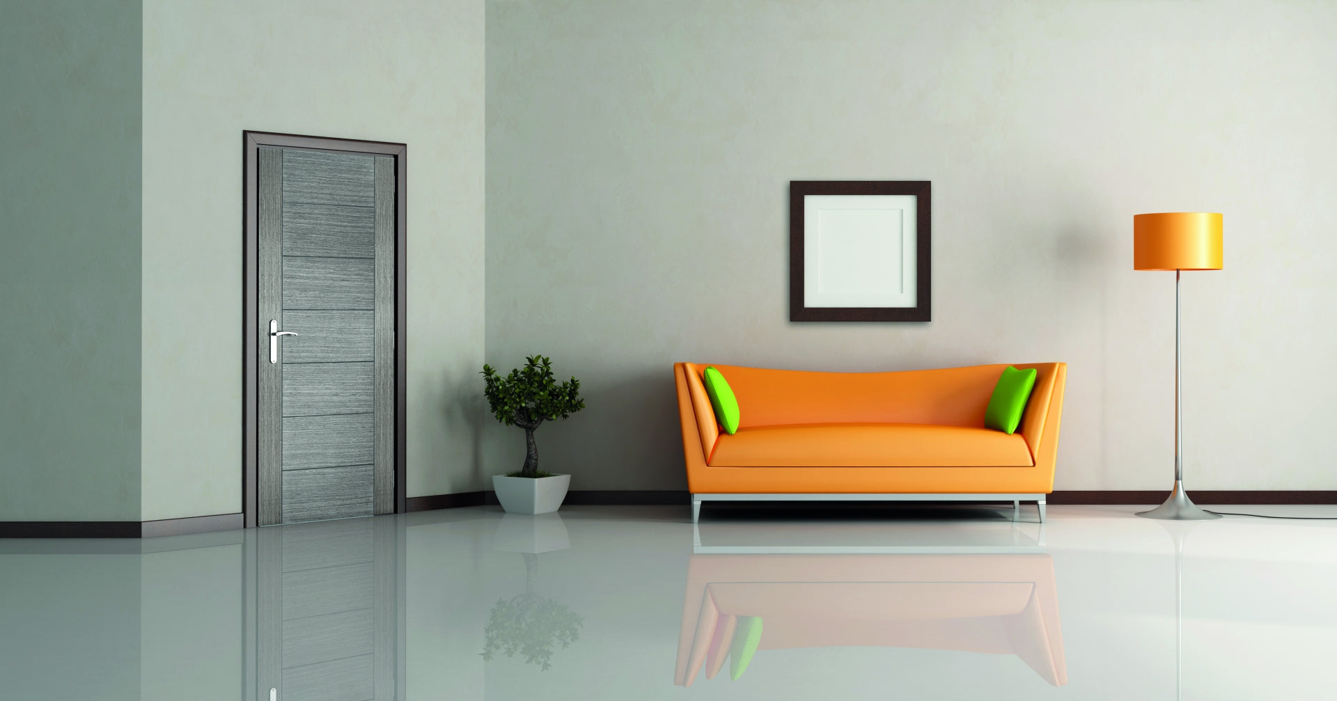 Light Grey Corsica Internal Door