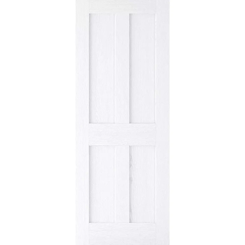 London 4P Primed White Grain