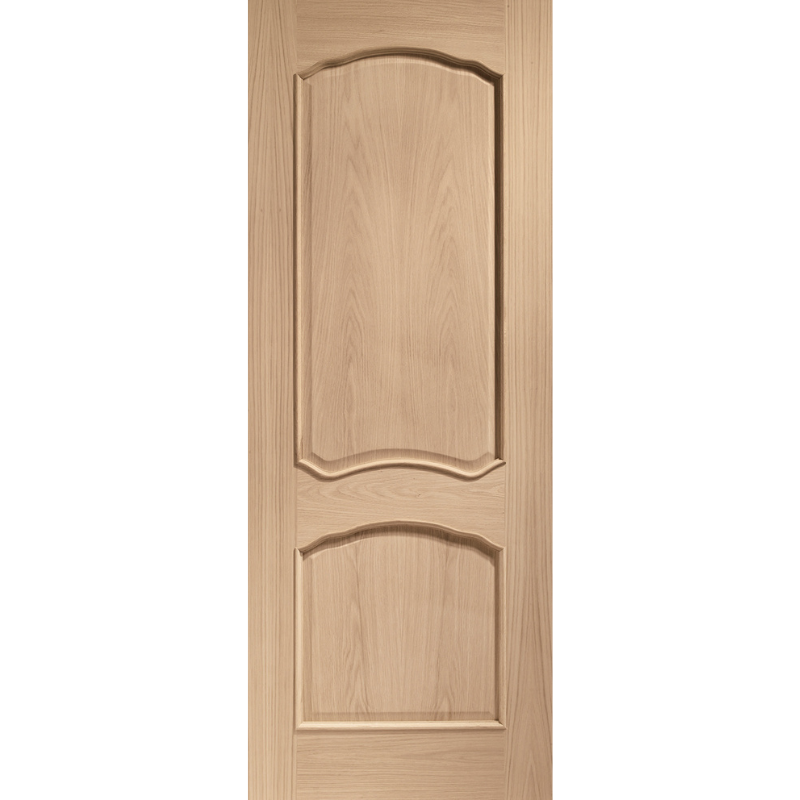 Louis Door Internal Oak Pre-Finished with Raised Mouldings