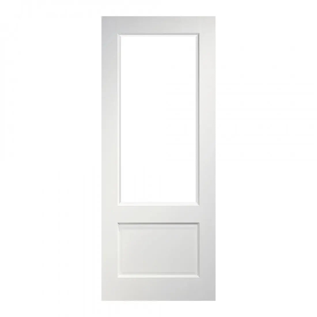 Madison White Primed Bevelled Glazed Internal Door