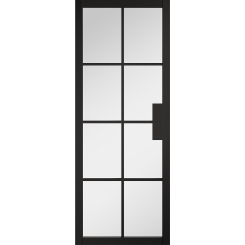 Malvern Glazed Pre-finished Black