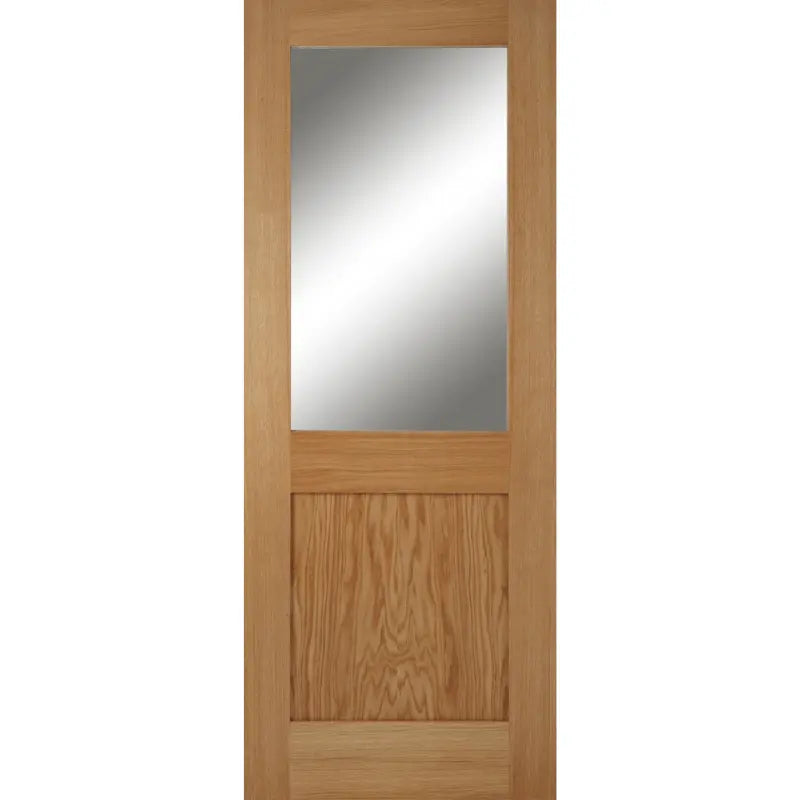 Marlborough Oak 1 Panel 1 Light Glazed