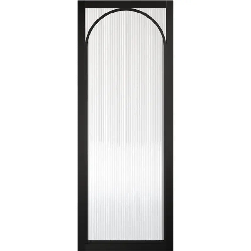Melrose Glazed Reeded Pre-finished Black