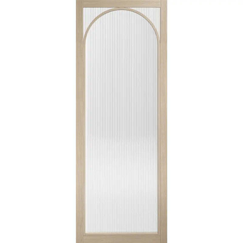 Melrose Glazed Reeded Pre-finished Blonde Oak