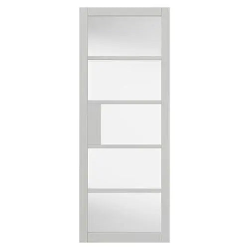 Metro White Clear Glass