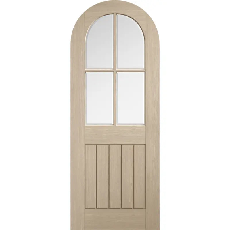 Mexicano Arched Glazed Pre-finished Blonde Oak