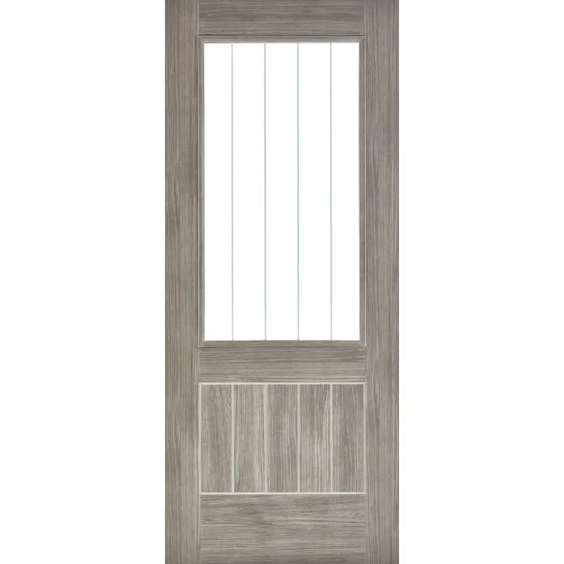 Mexicano Laminate Glazed Pre-finished Light Grey Laminate