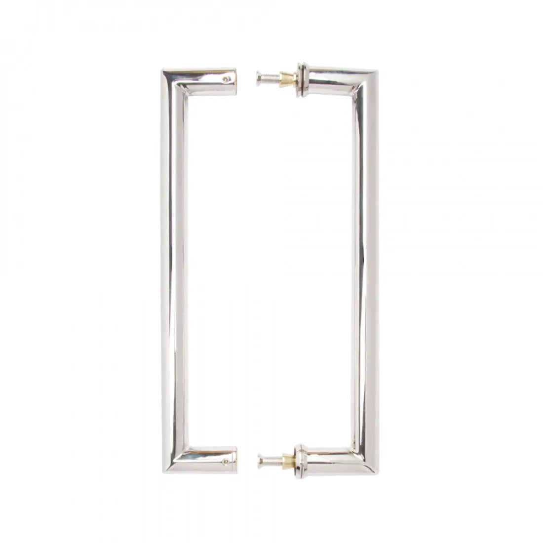Mitred Pull Handle Polished Steel 22mm