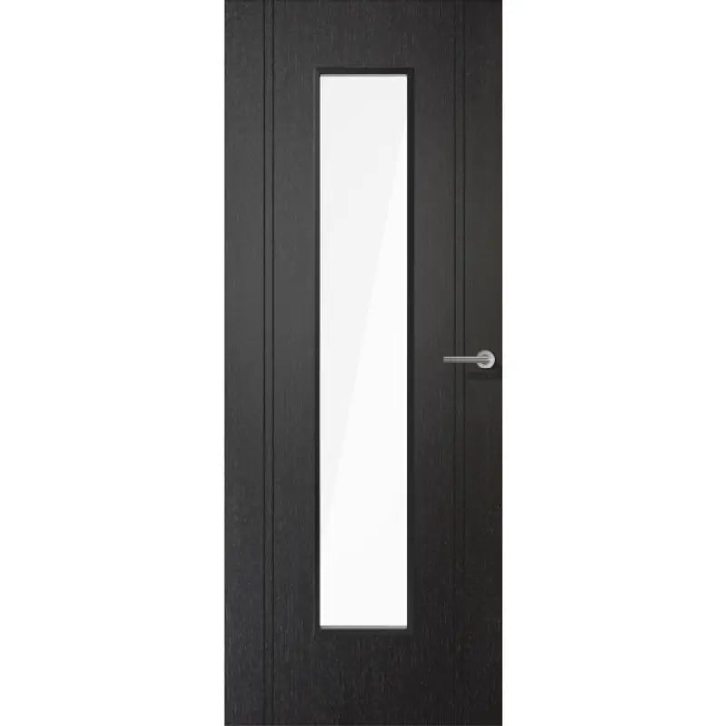 Monaco Laminate Glazed Pre-finished Black Laminate