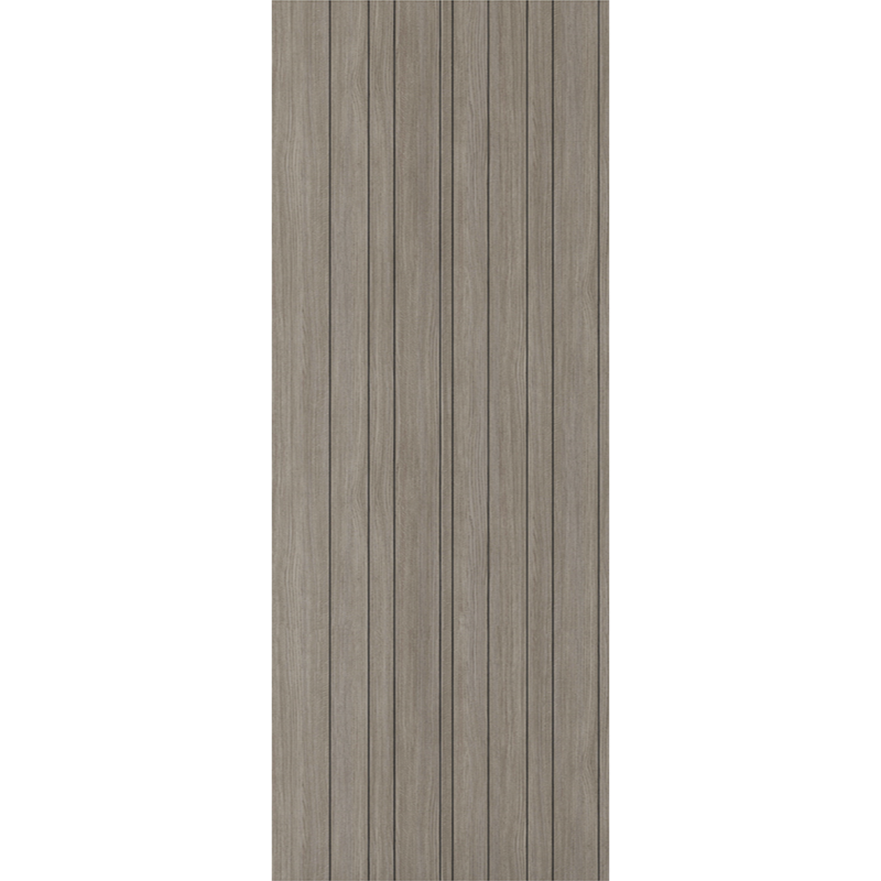 Montreal Pre-finished Light Grey Laminate Fire Door