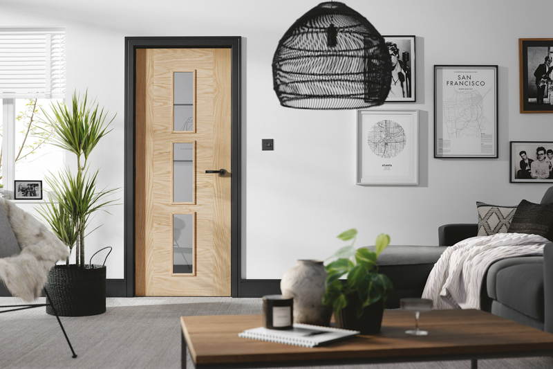Oak Sofia 3L Glazed