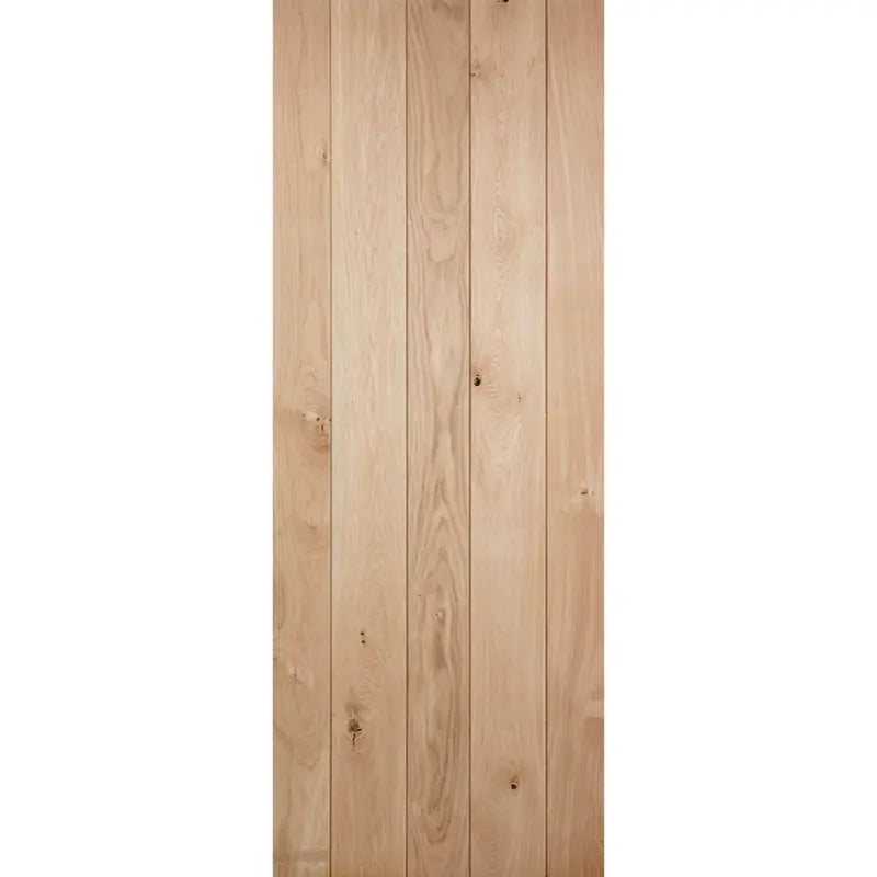 Oak Ledged Unfinished Oak