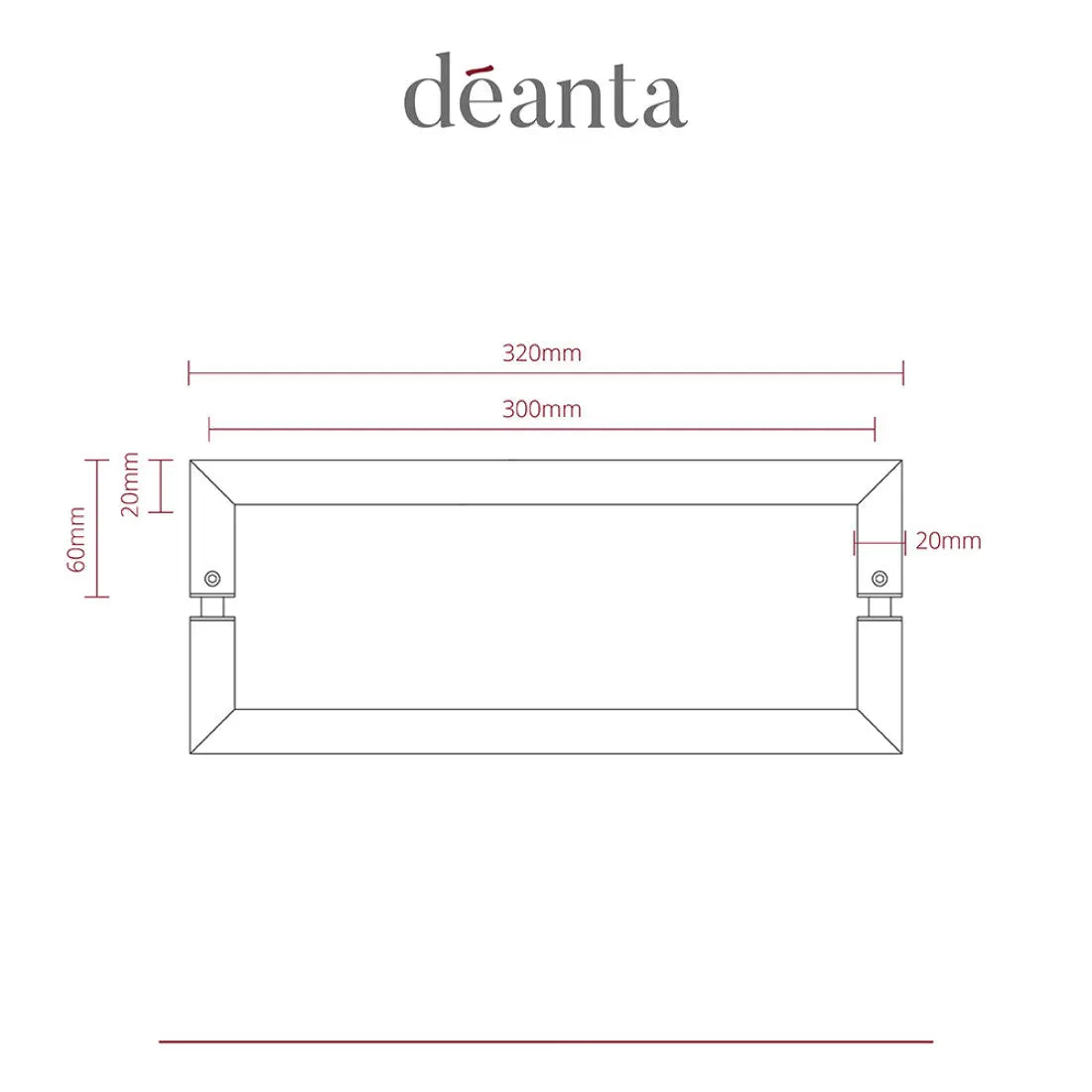 Urban Pull Handle Matt Black Deanta
