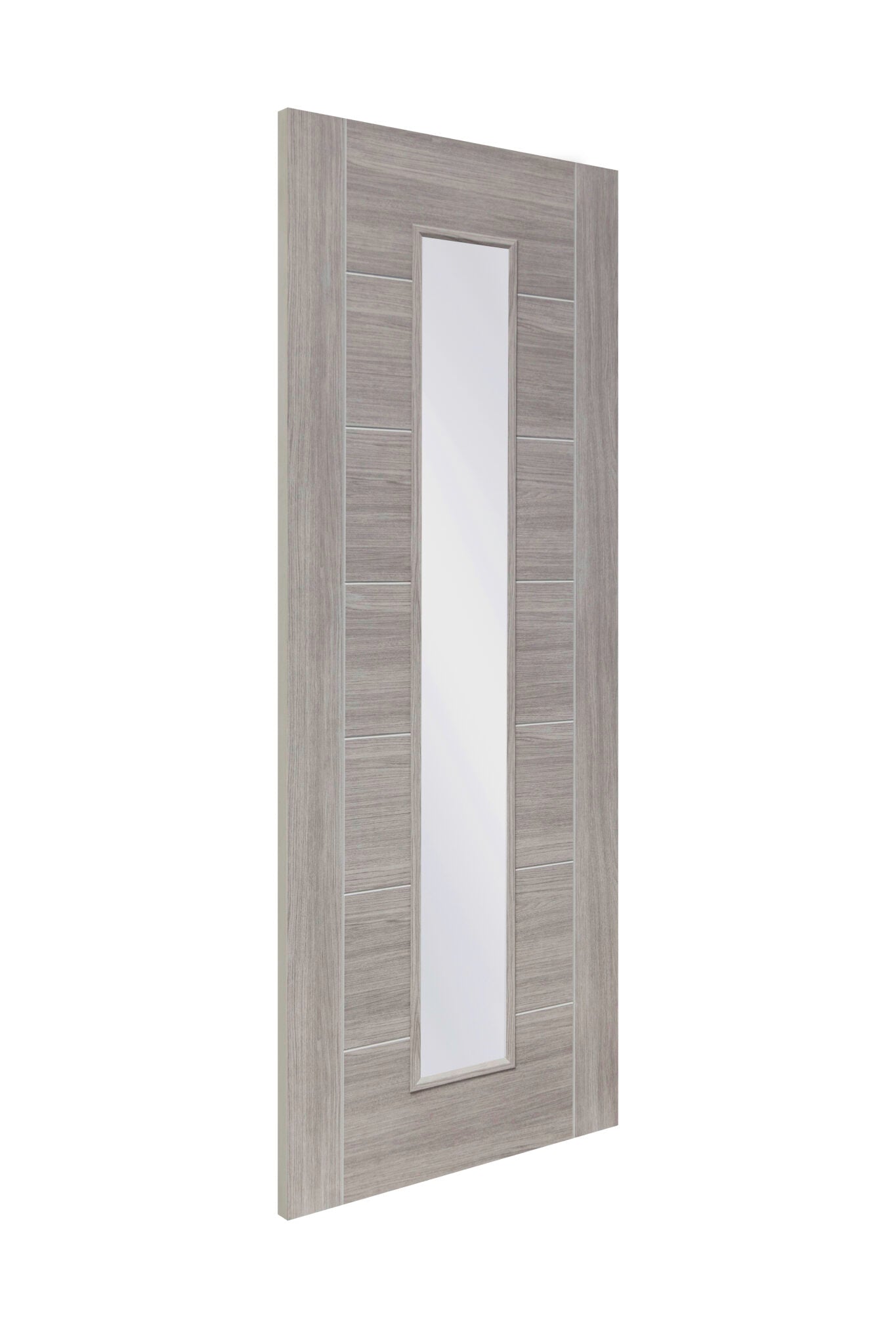 Palermo Internal Laminate Grey with Clear Glass