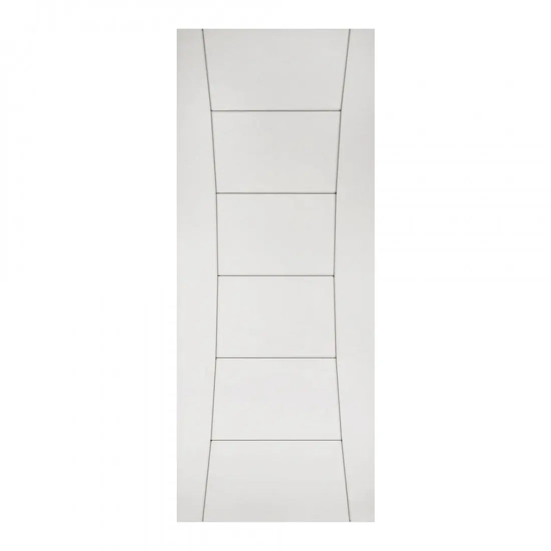 Pamplona White Primed Internal door Lite