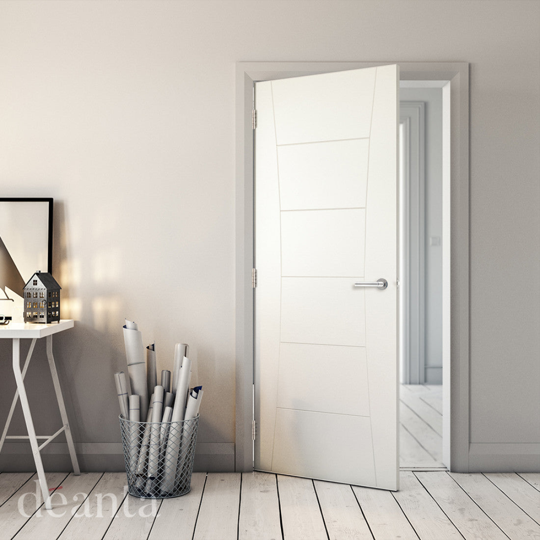 Pamplona White Primed Internal door life