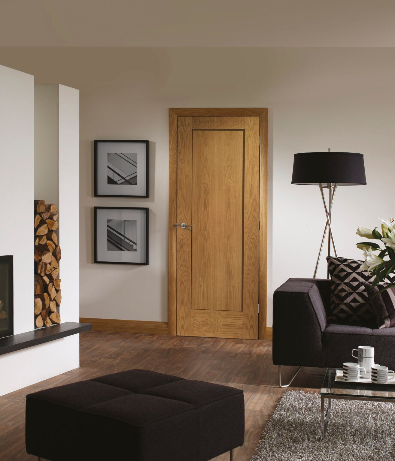 Pattern 10 Internal Oak Pre-Finished Door