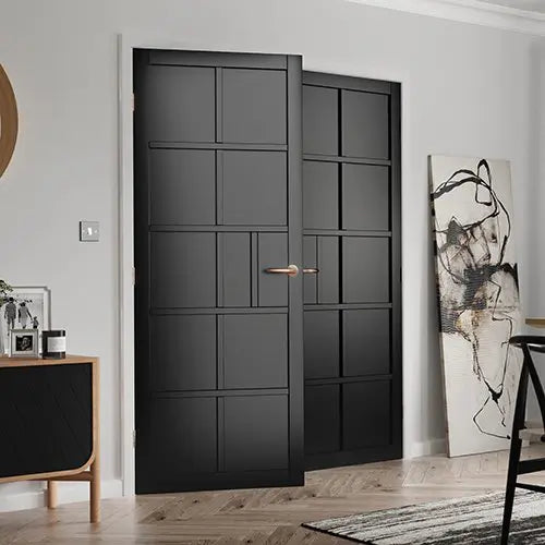 Plaza Black Urban Internal Door