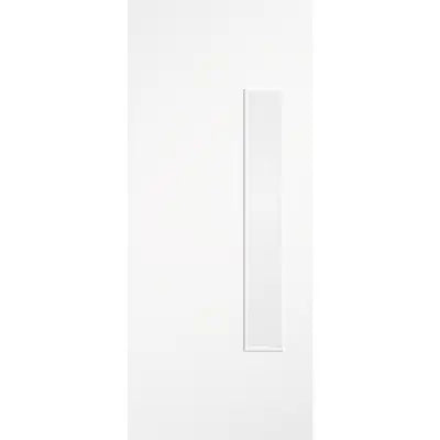 Primed White Flush 18G Fire Door LPD Doors