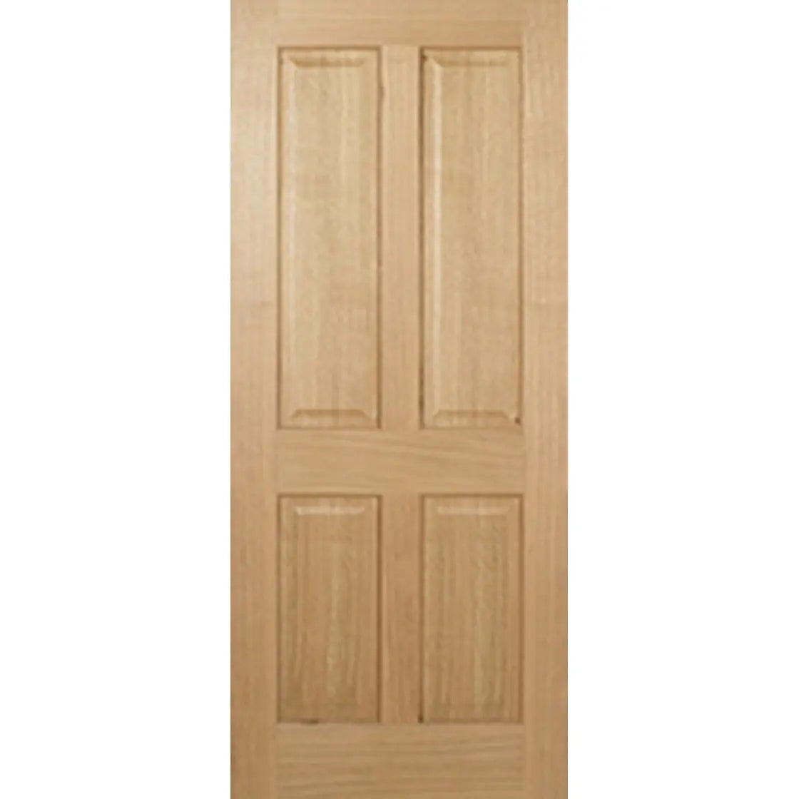 Regency 4P Pre-Finished Oak Fire Door