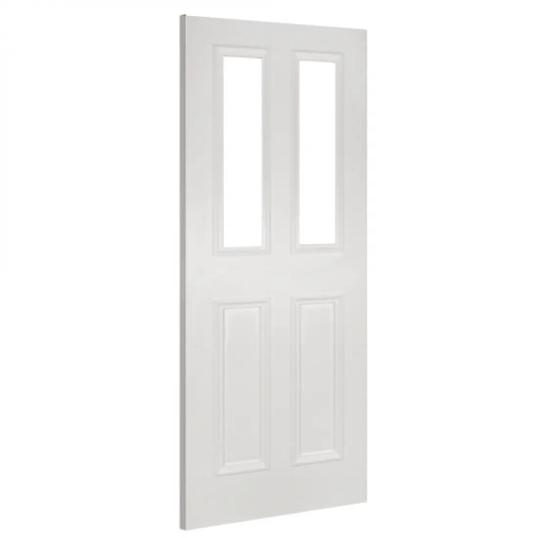 Rochester White Primed Glazed Internal Door 3d