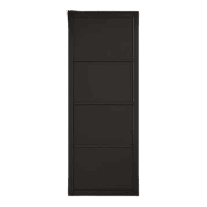 Rome Black Solid Internal Door