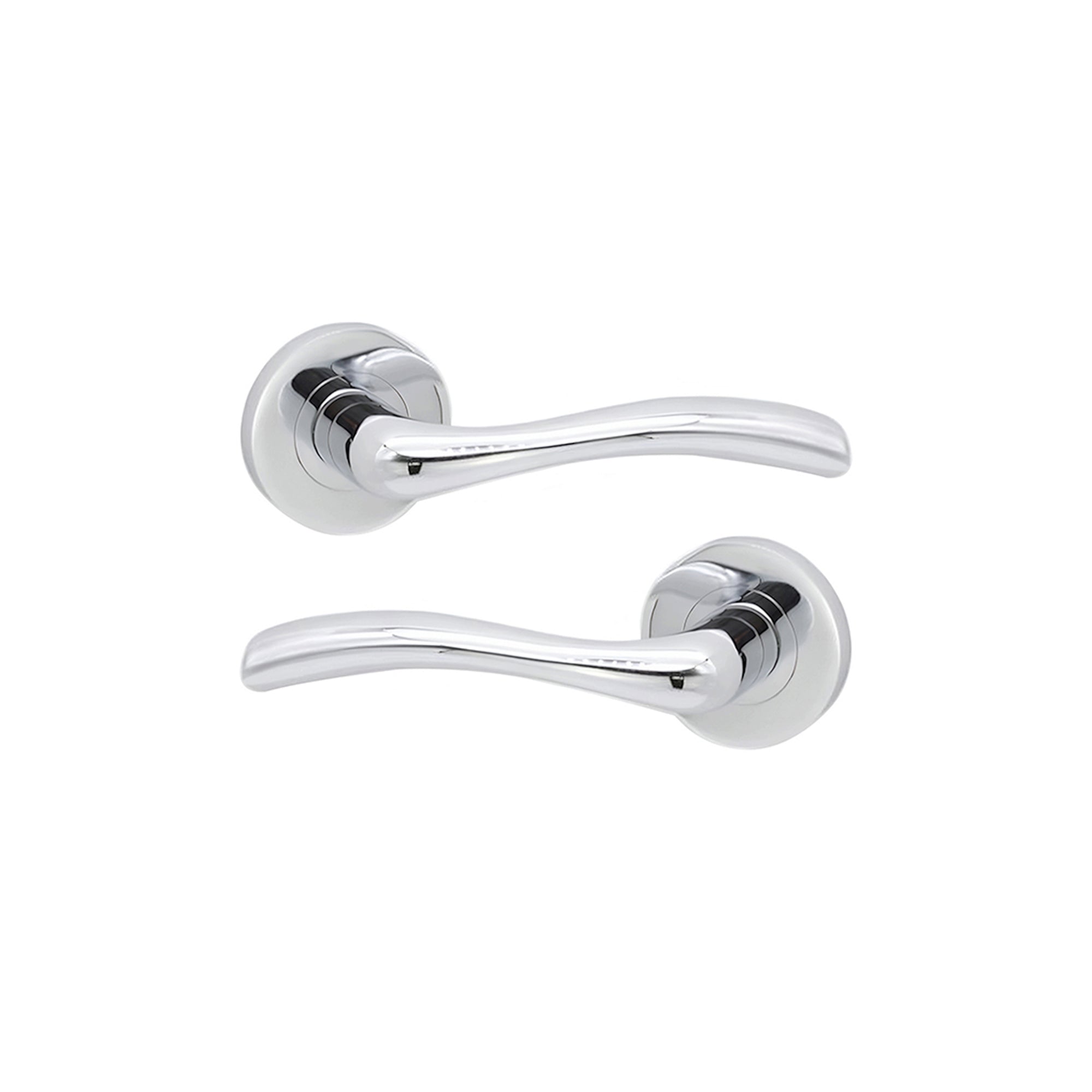 Zofie Lever Door Handle Polished Chrome