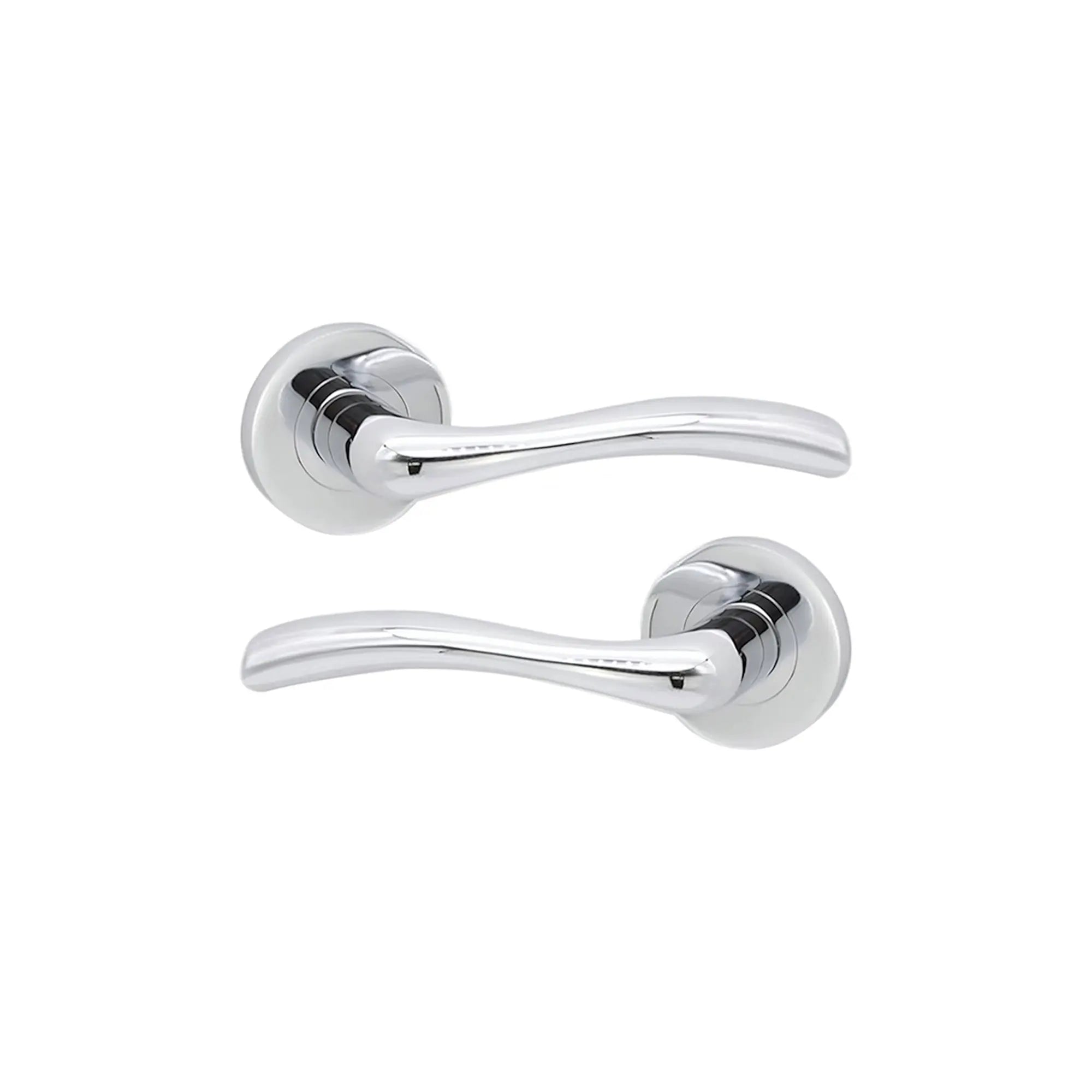 Zofie Lever Door Handle Polished Chrome Spira
