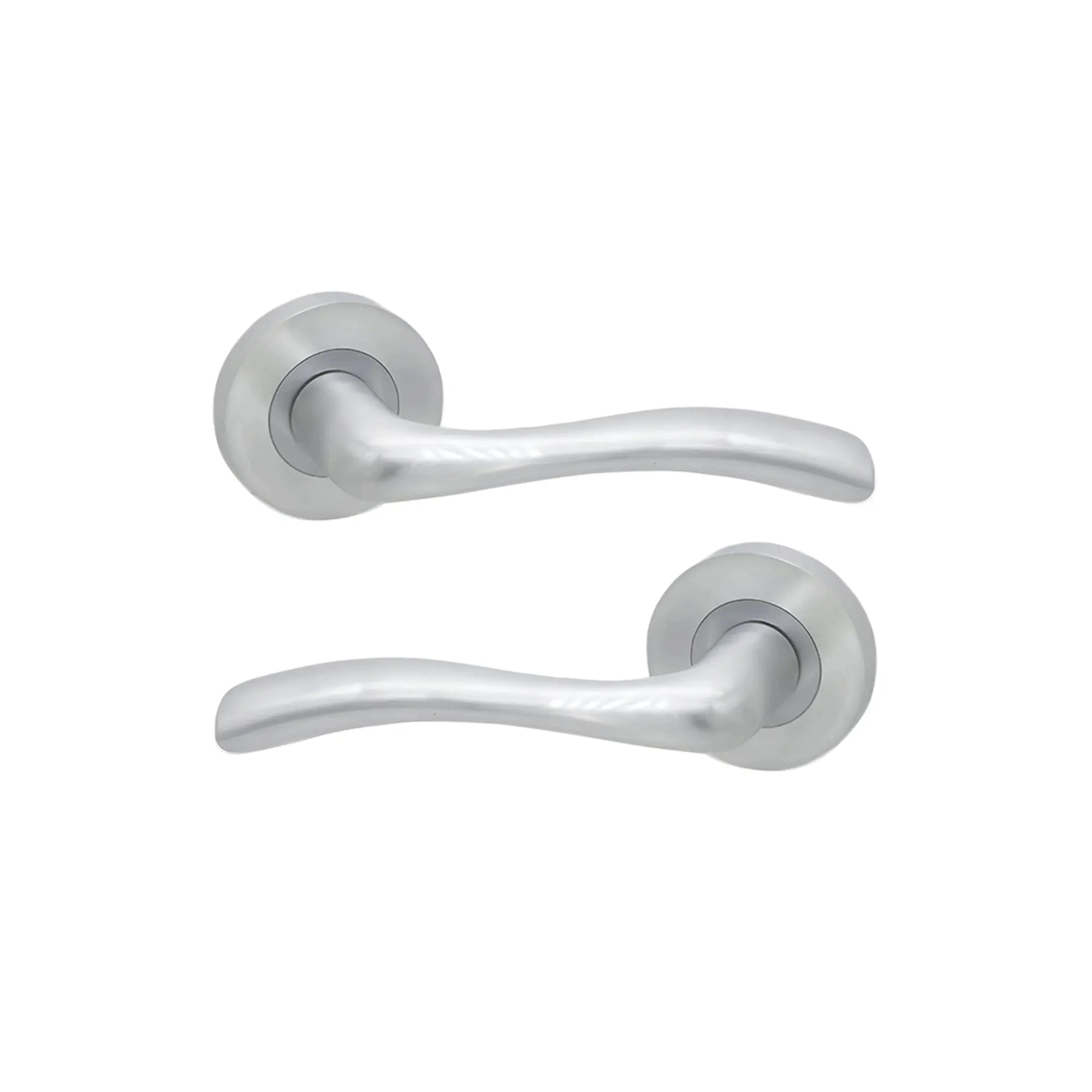Zofie Lever Door Handle Satin Chrome Spira