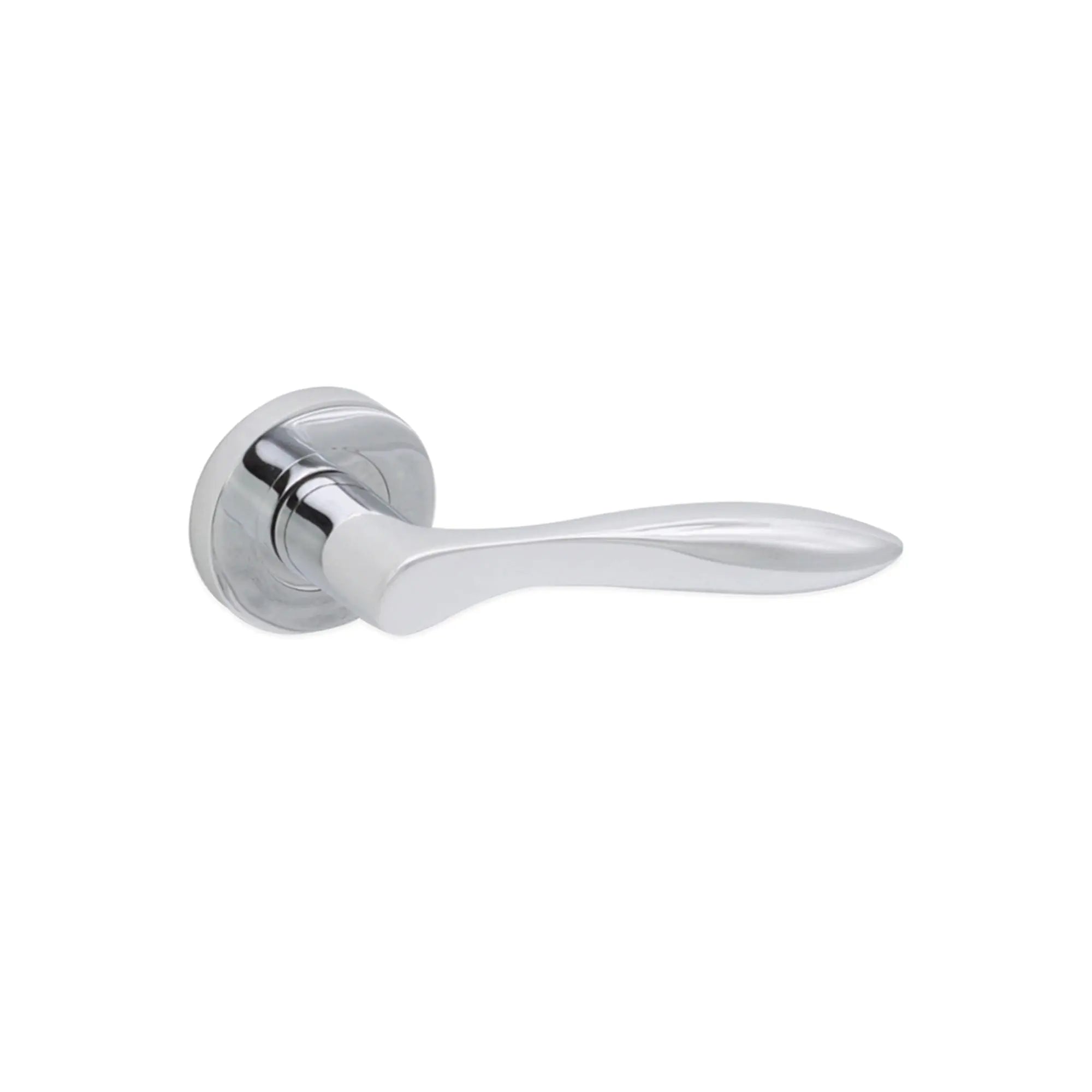 Pearle Lever Door Handle Polished Chrome Spira