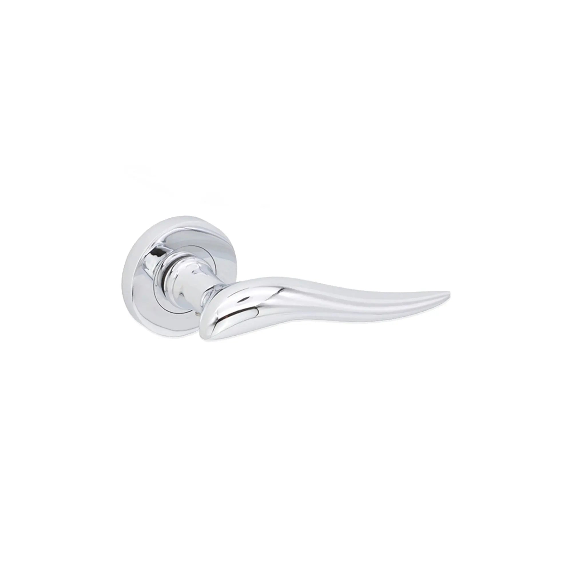 Flavia Lever Door Handle Polished Chrome Spira