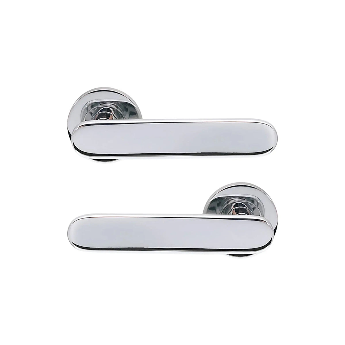 Skyla Lever Door Handle Polished Chrome Spira