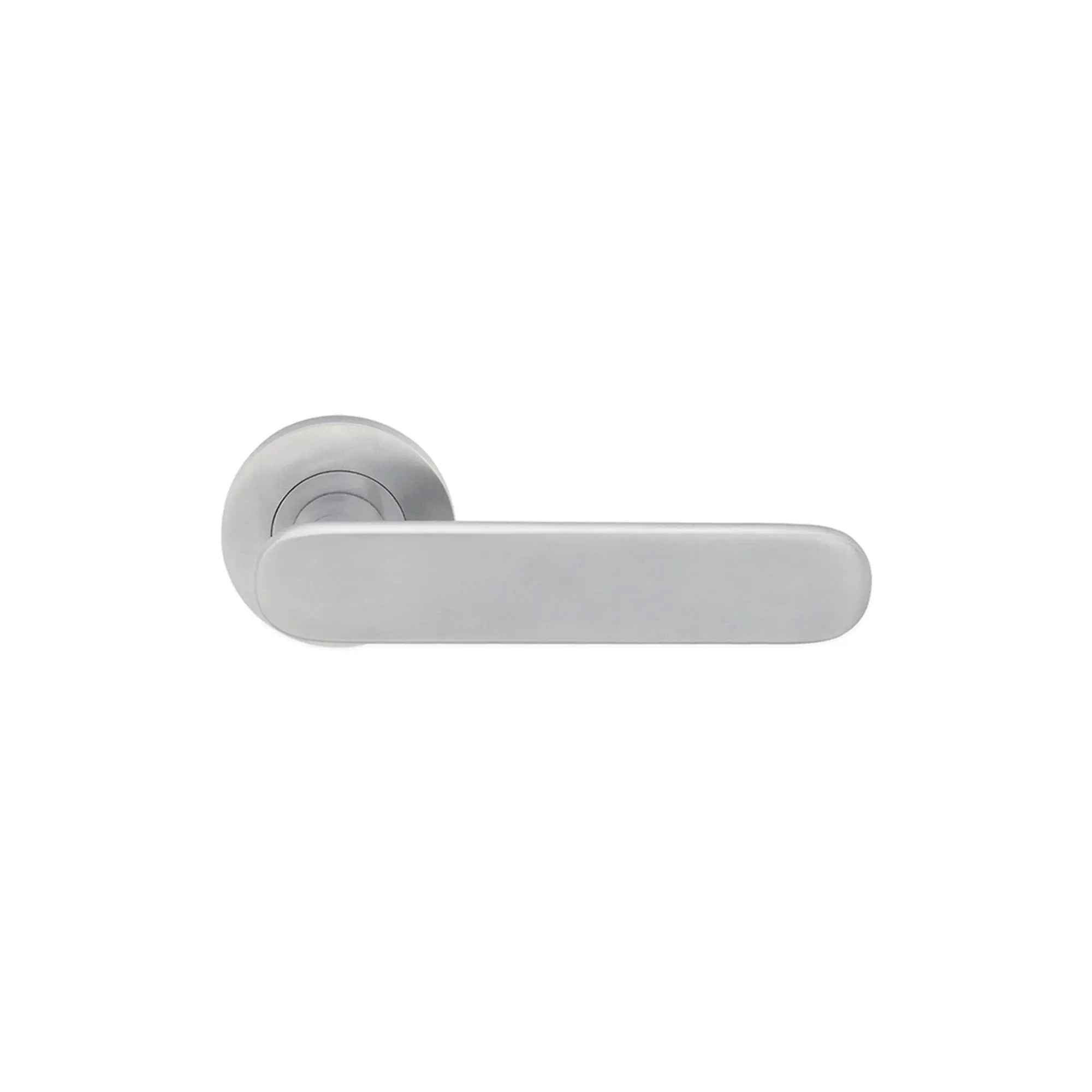 Skyla Lever Door Handle Satin Chrome Spira
