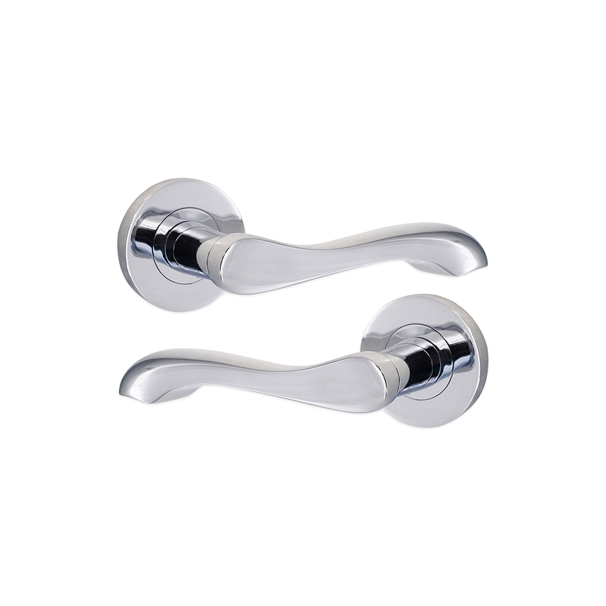 Camila Lever Door Handle Polished Chrome