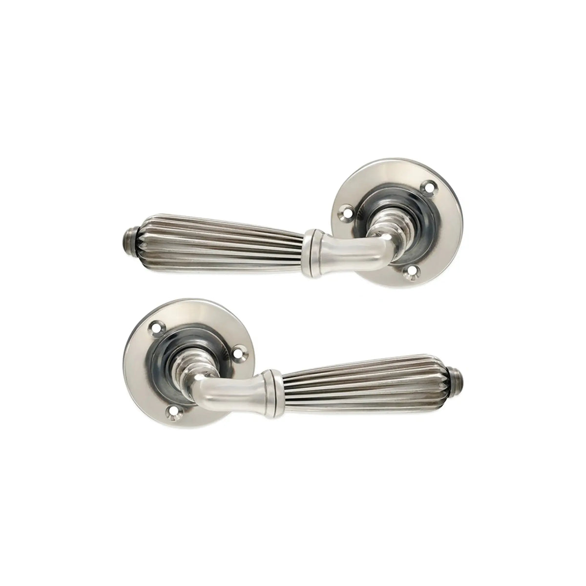 Regency Lever Door Handle Aged Nickel Spira