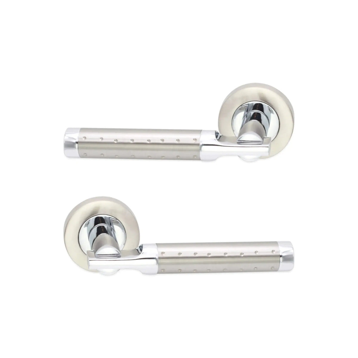 Lexis Lever Door Handle Dual Tone Spira