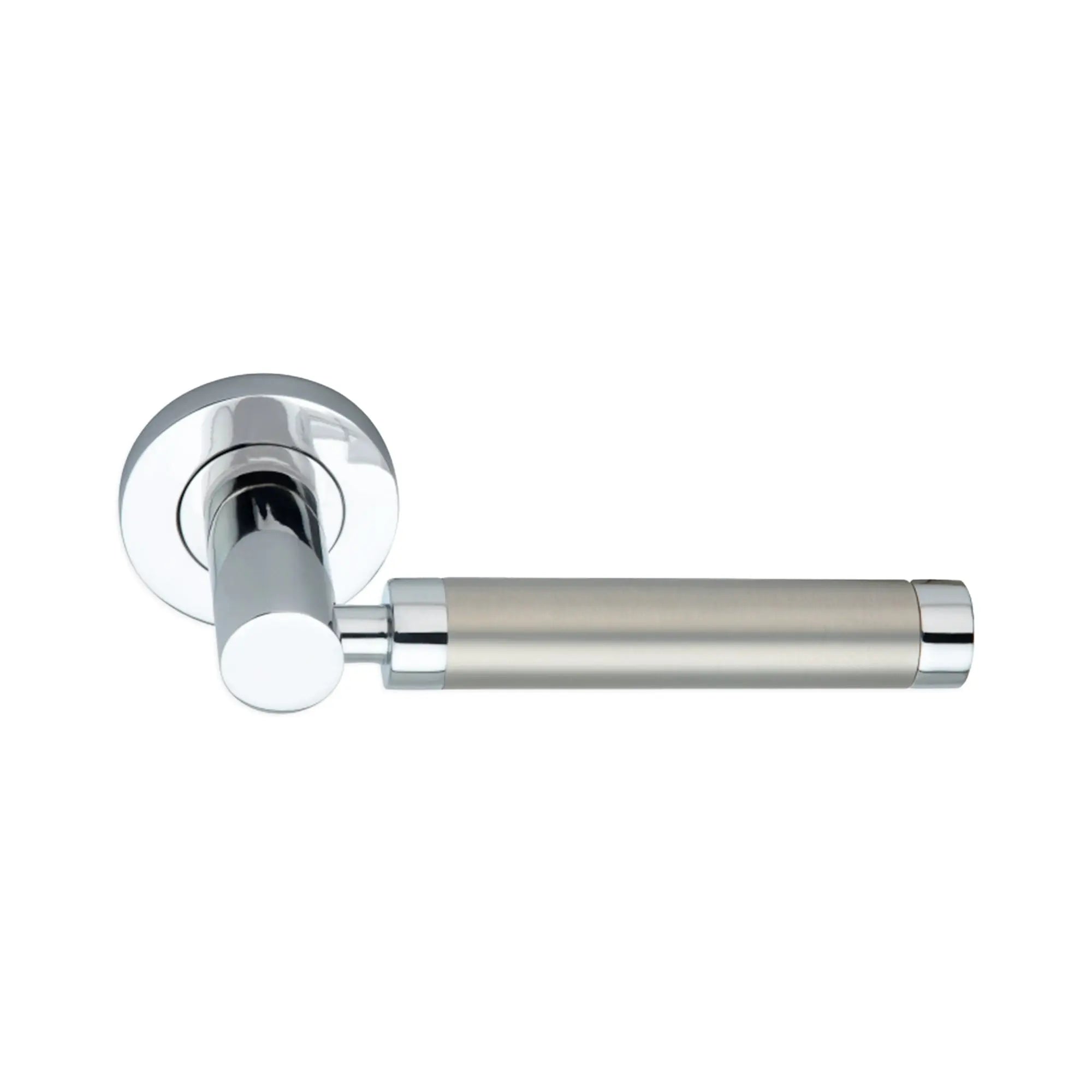 Zest Lever Door Handle Dual Tone Spira
